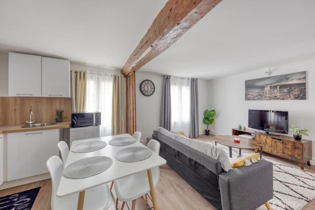 Charmant T3 En Duplex Saint-Brice-sous-Forêt Esterno foto